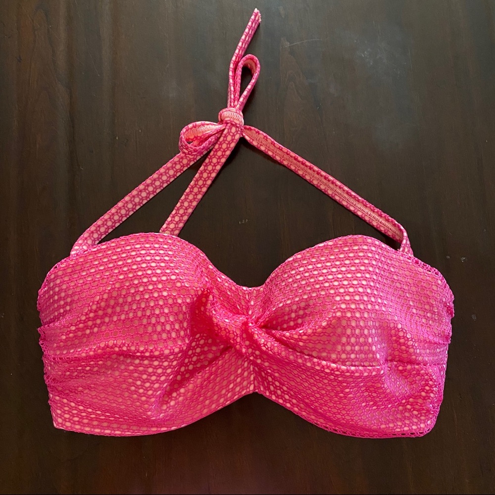 Victoria’s Secret Bikini Top Halter Strapless 34DD